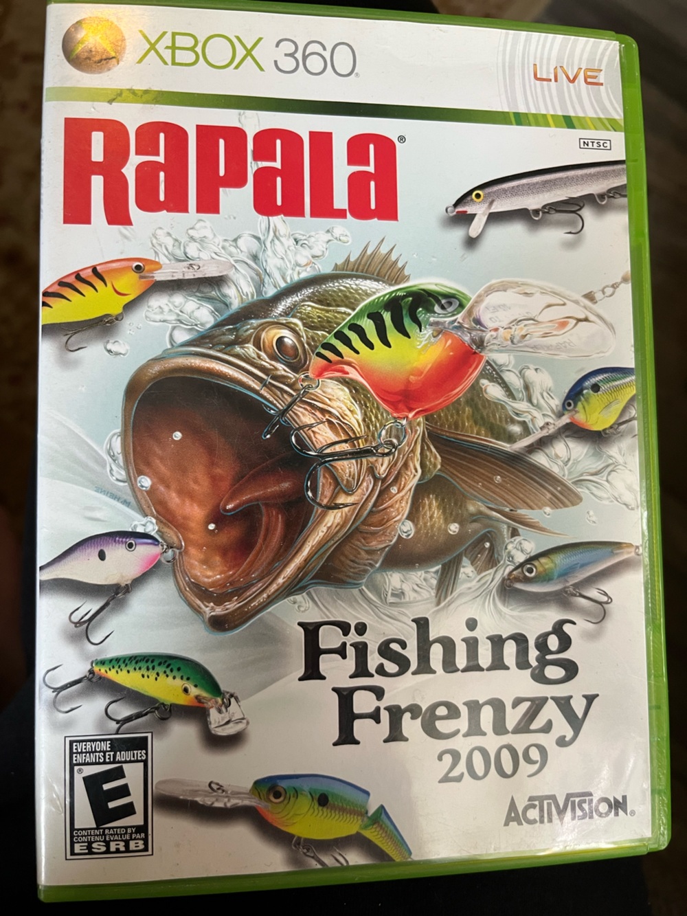 Rapala Fishing Frenzy 2009 (2008) - Microsoft Xbox 360 Sports Fishing Video Game